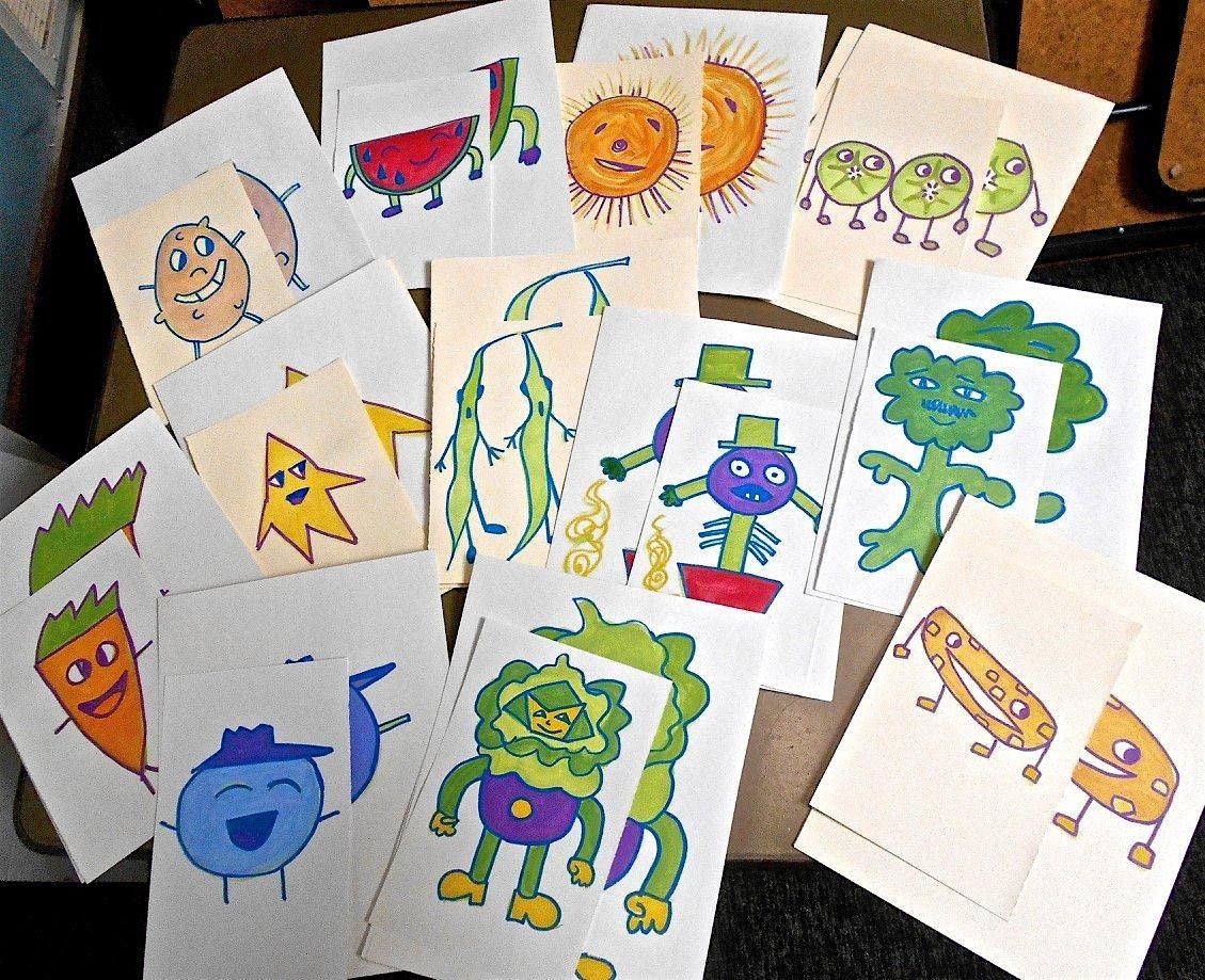 Operation Vegetables! - Upcycled Art Workshop