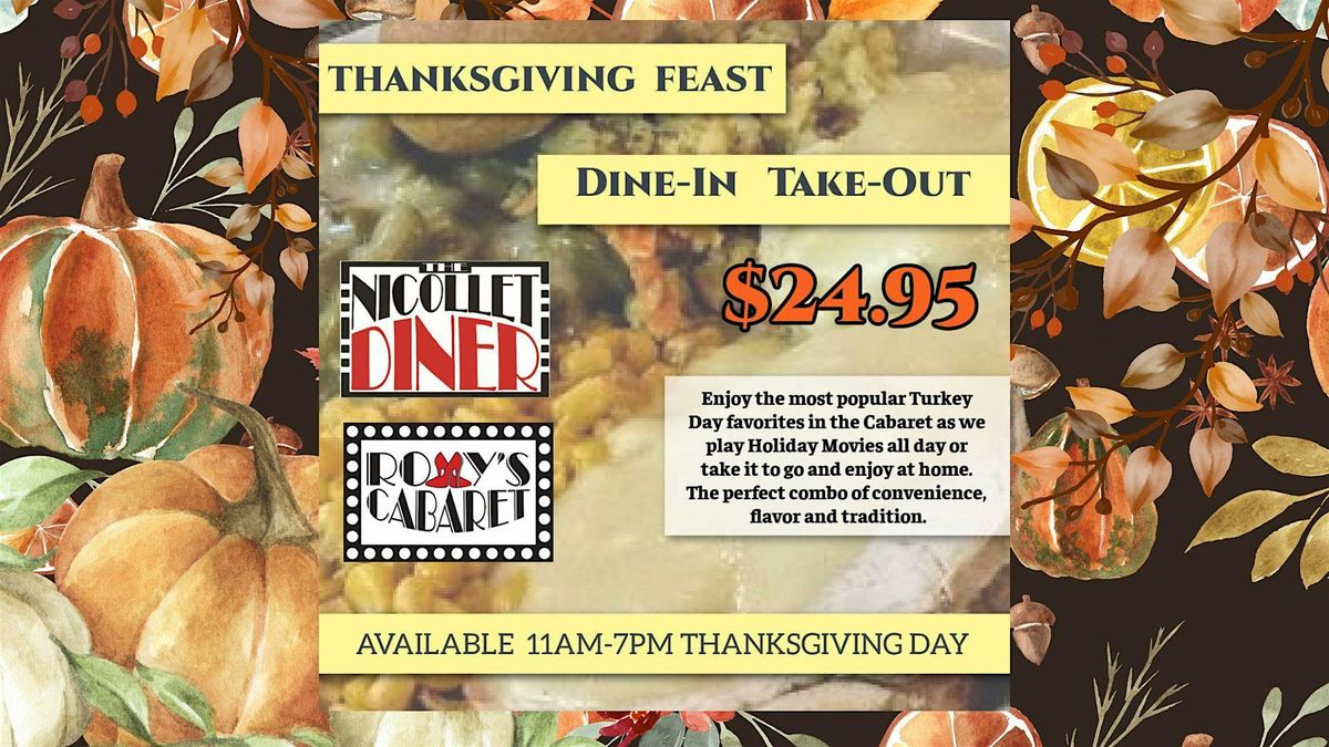 Join us for a Holiday Feast this Thanksgiving