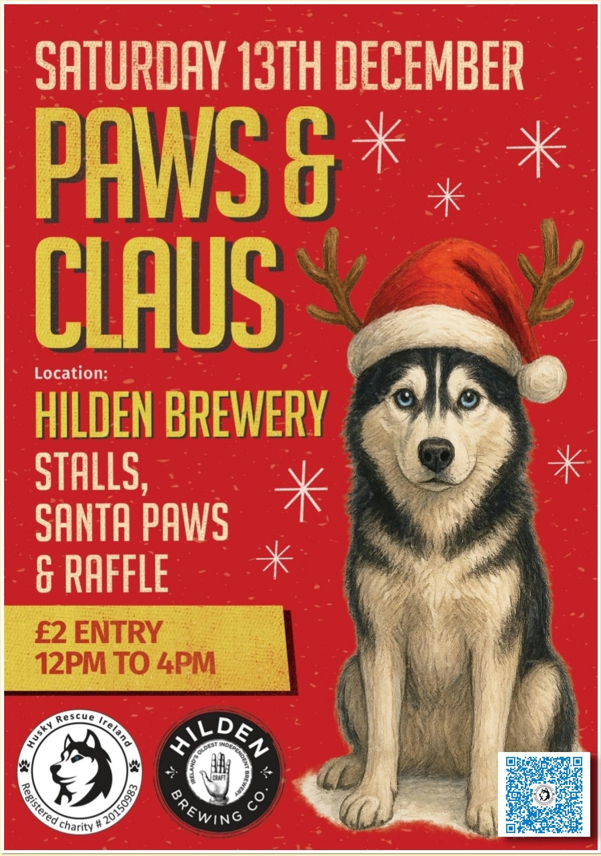 Husky Rescue Ireland Christmas Market