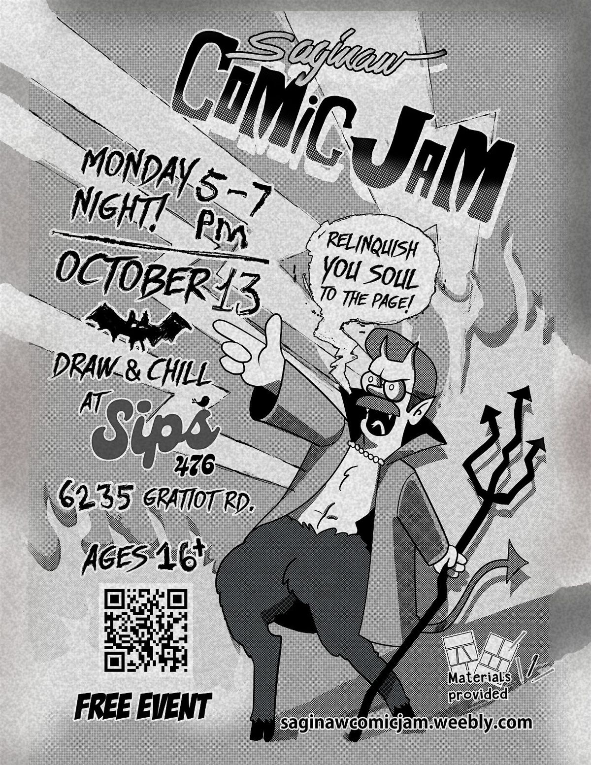 Spooky Comic Jam