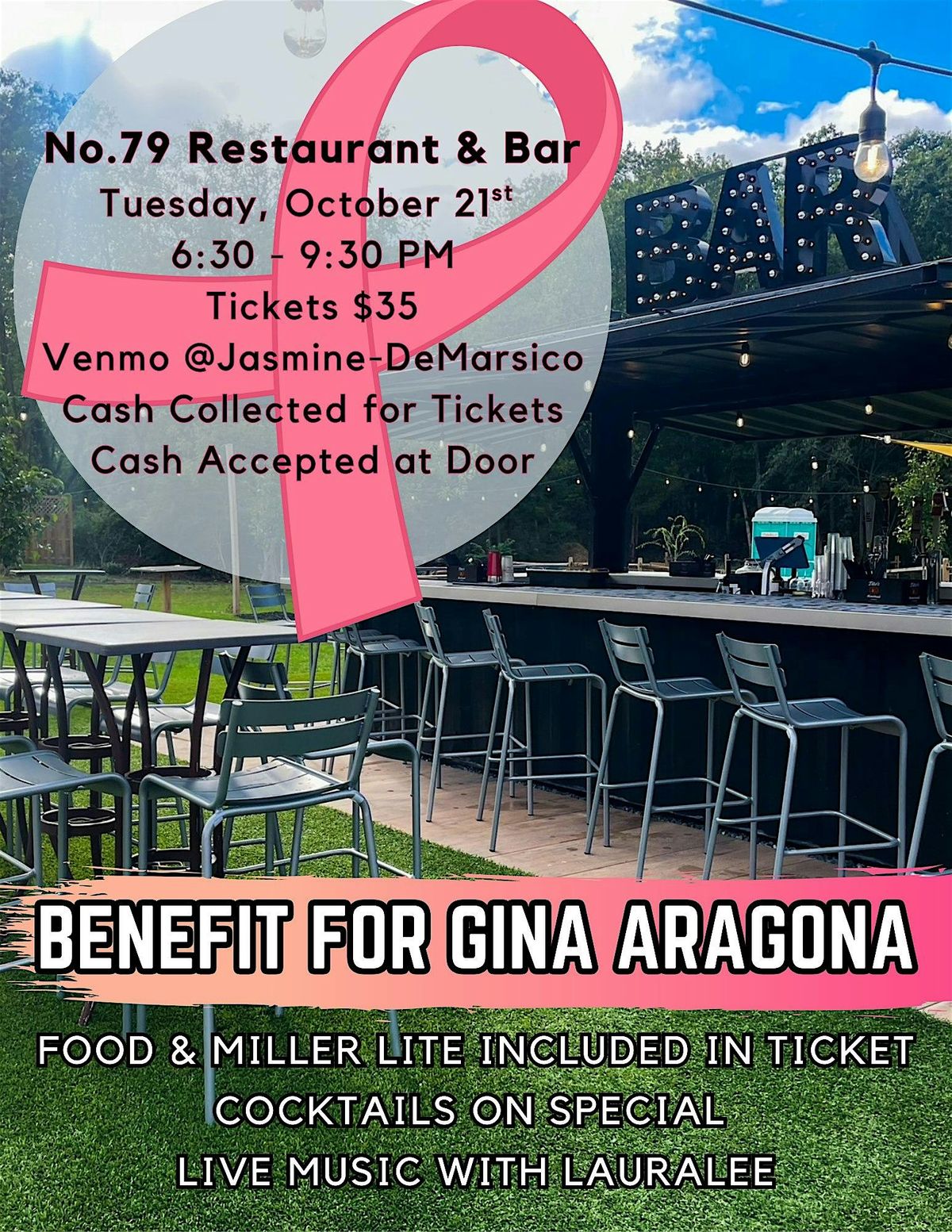 Benefit for Gina Aragona