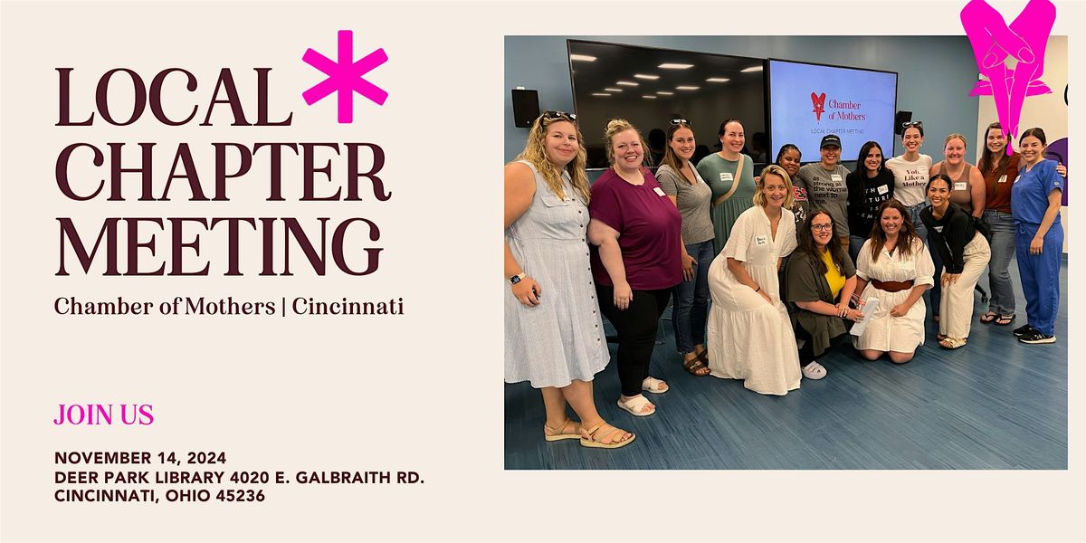 Chamber of Mothers Local Chapter Meeting - CINCINNATI