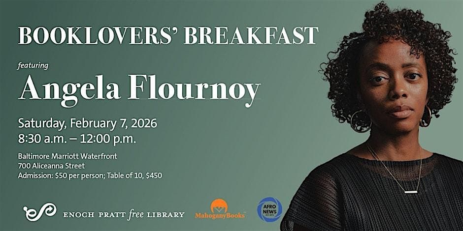 Booklovers' Breakfast featuring Angela Flournoy