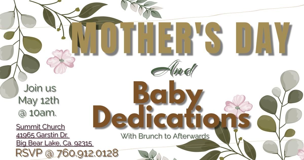 Baby Dedications & Mothers Day Celebration Service
