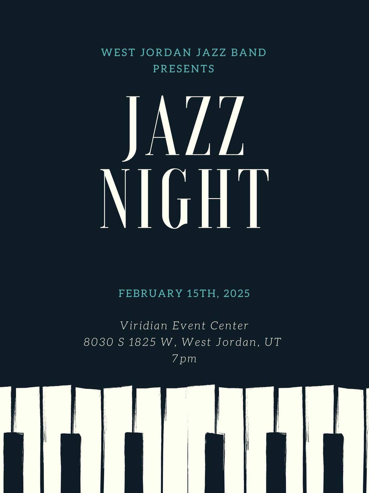 West Jordan Jazz Band presents a Night of Jazz