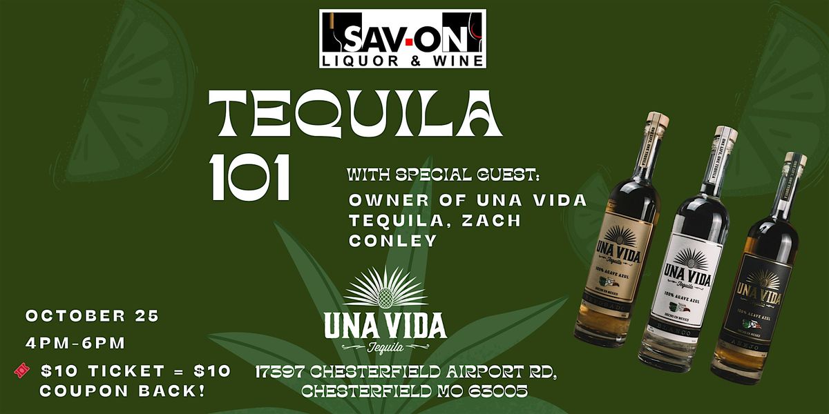 Tequila 101 with Una Vida Tequila