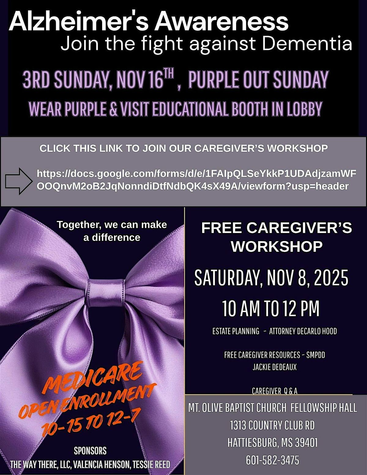 Caregiver's Workshop
