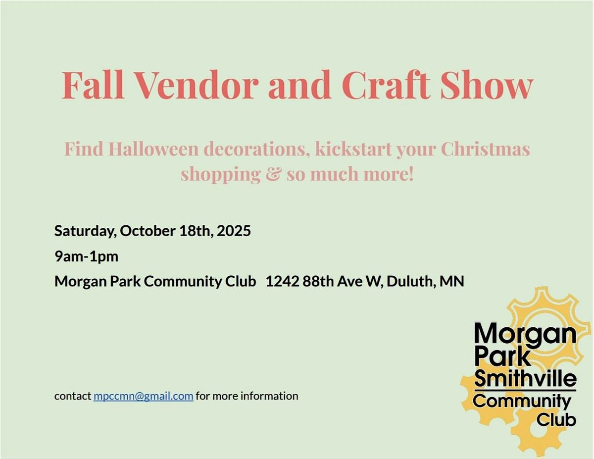 Fall Vendor & Craft Show