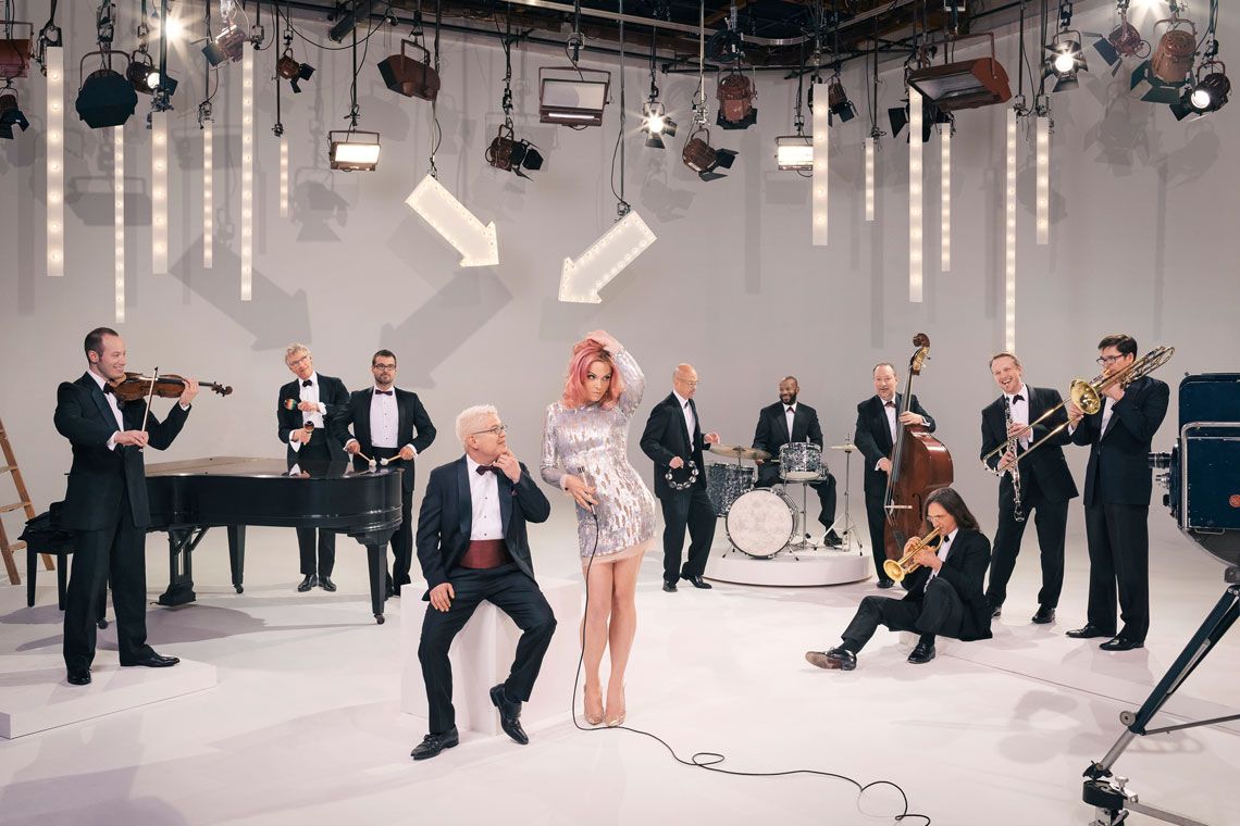Parking Pink Martini with China Forbes and Storm Large