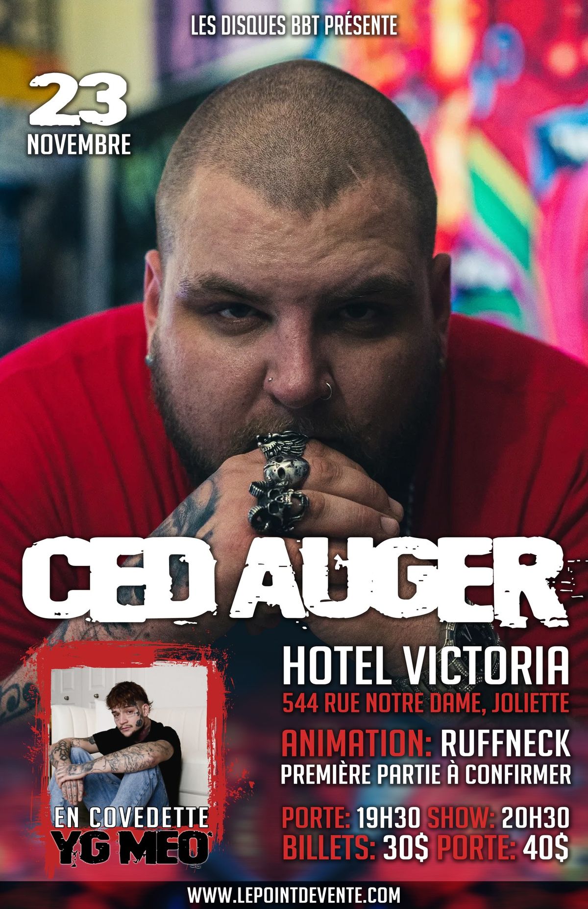 Ced Auger - Joliette - 23 Novembre