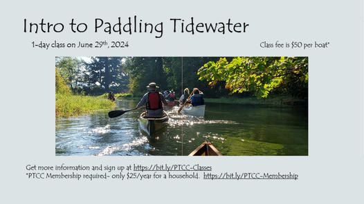 Intro to Paddling Tidewater