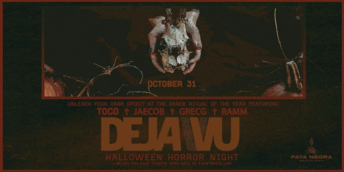 Deja Boo! Halloween Edition - La Noche del Perreo