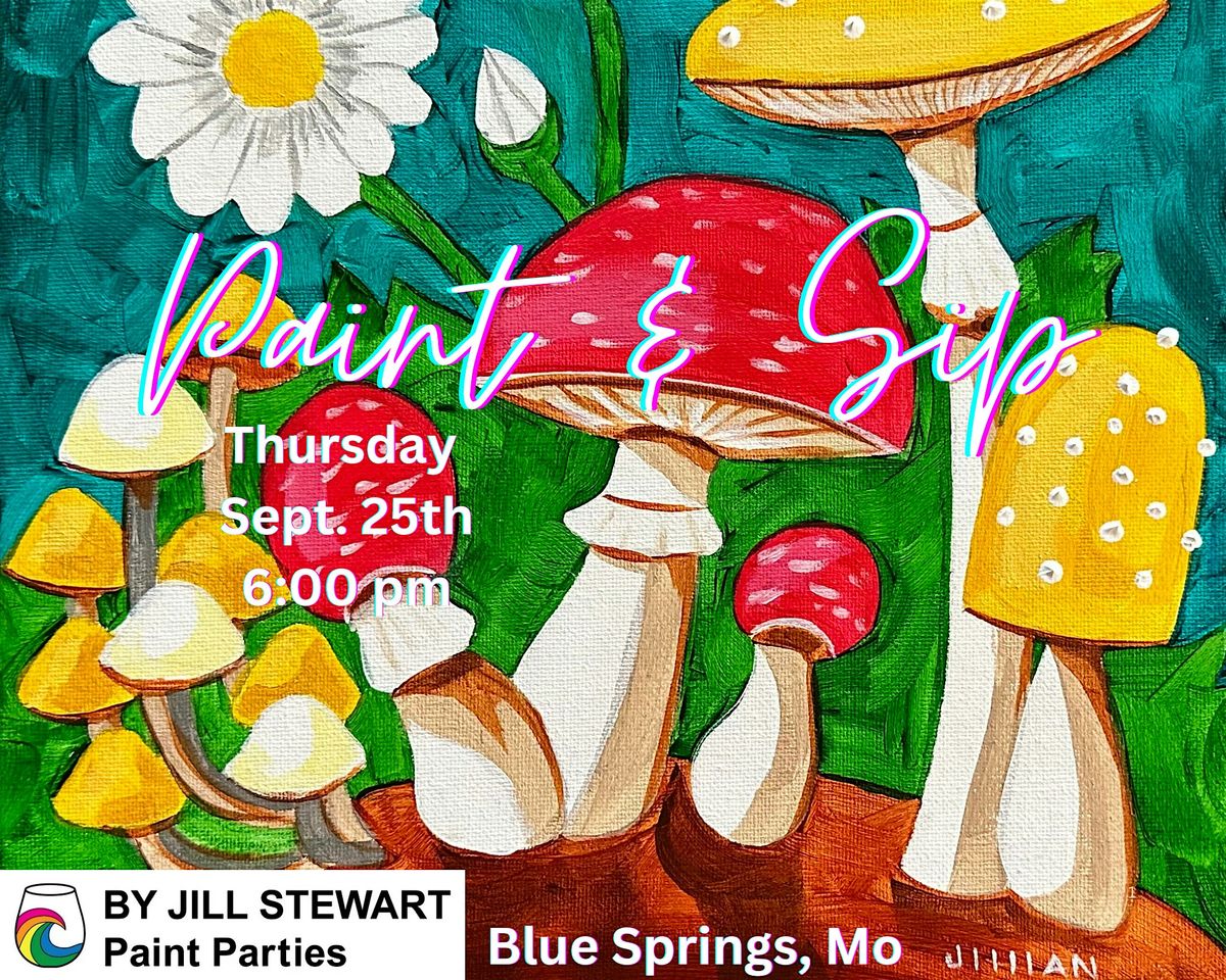 Mushrooms Paint Party