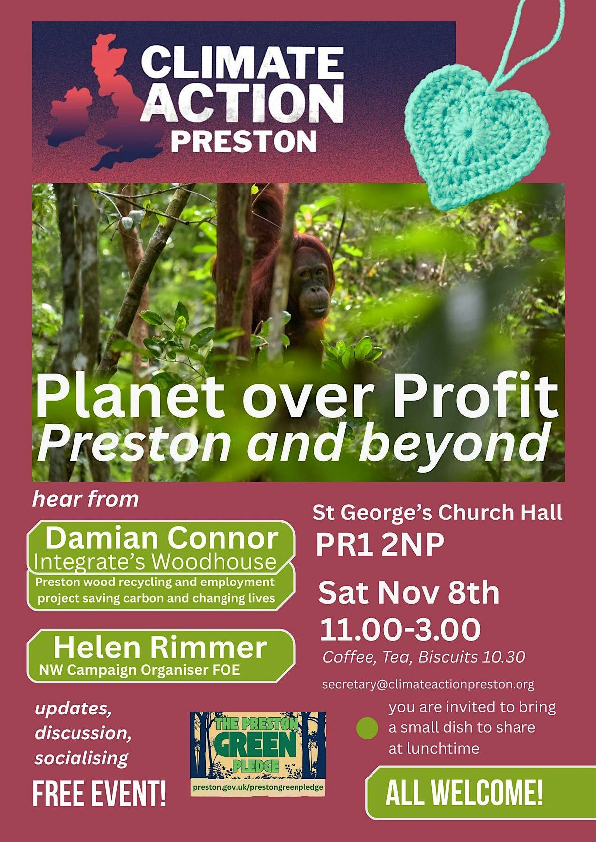 Planet Over Profit - Preston and beyond