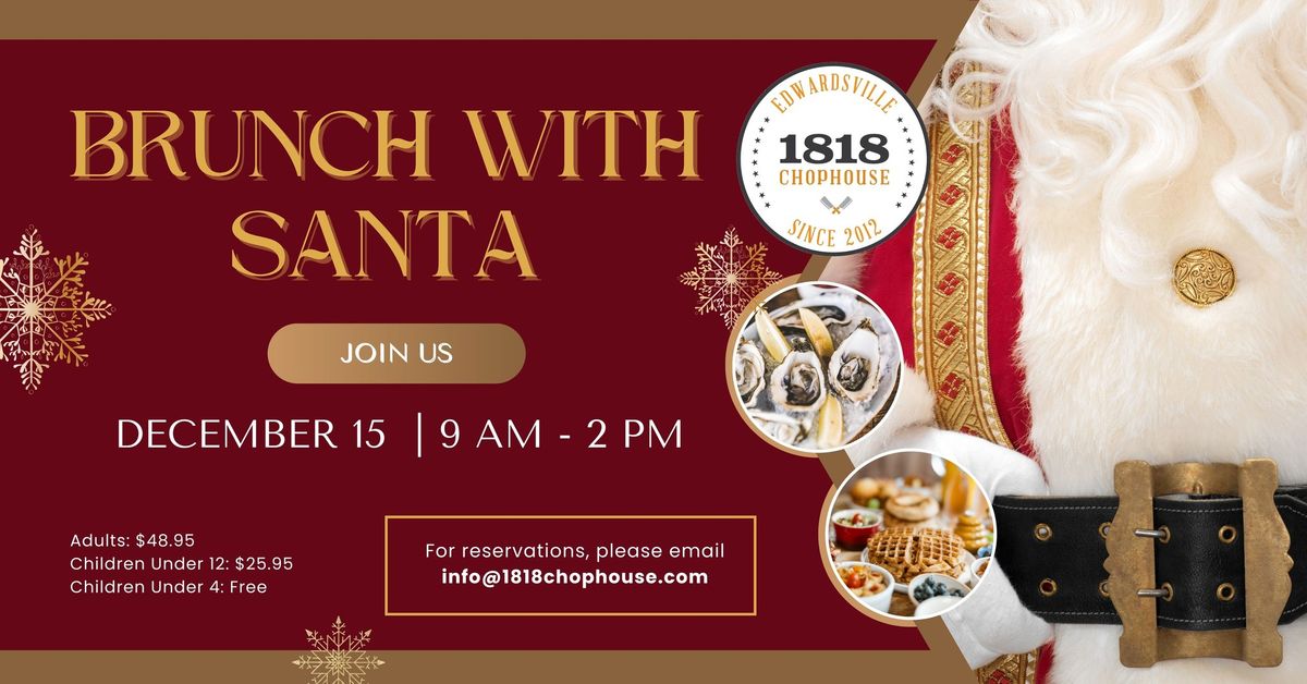 Brunch with Santa at 1818 Chophouse