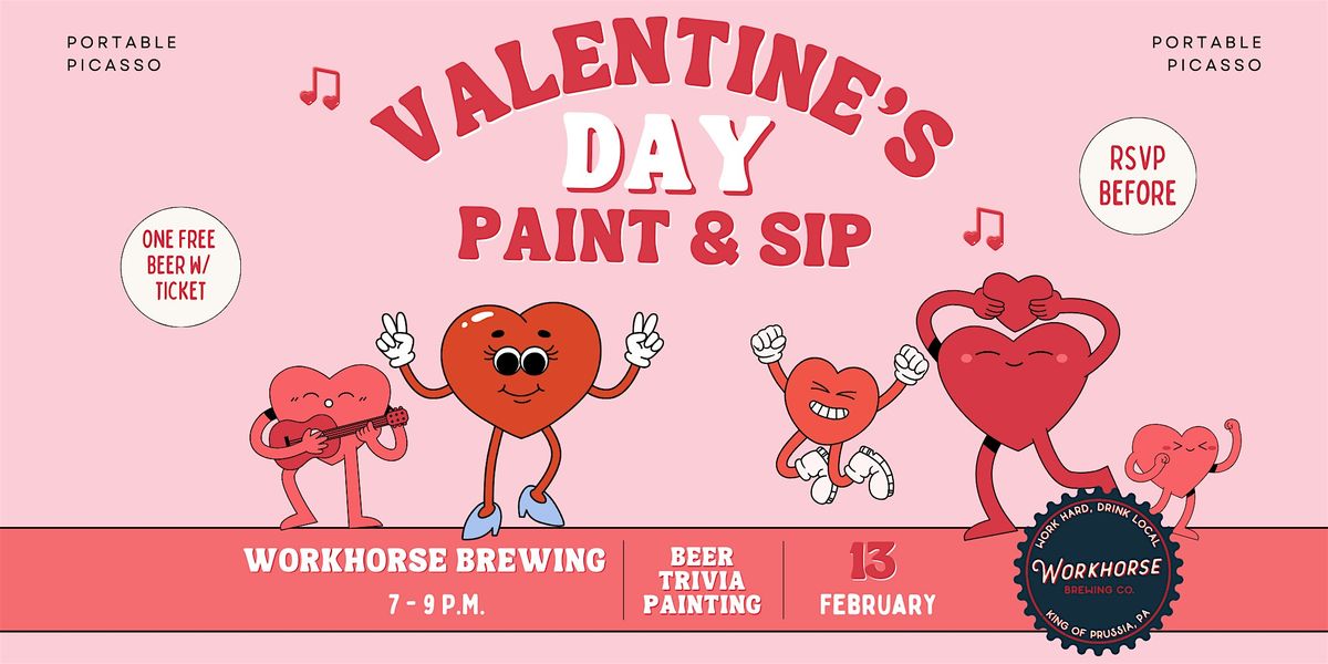 Valentine's Day - Paint & Sip