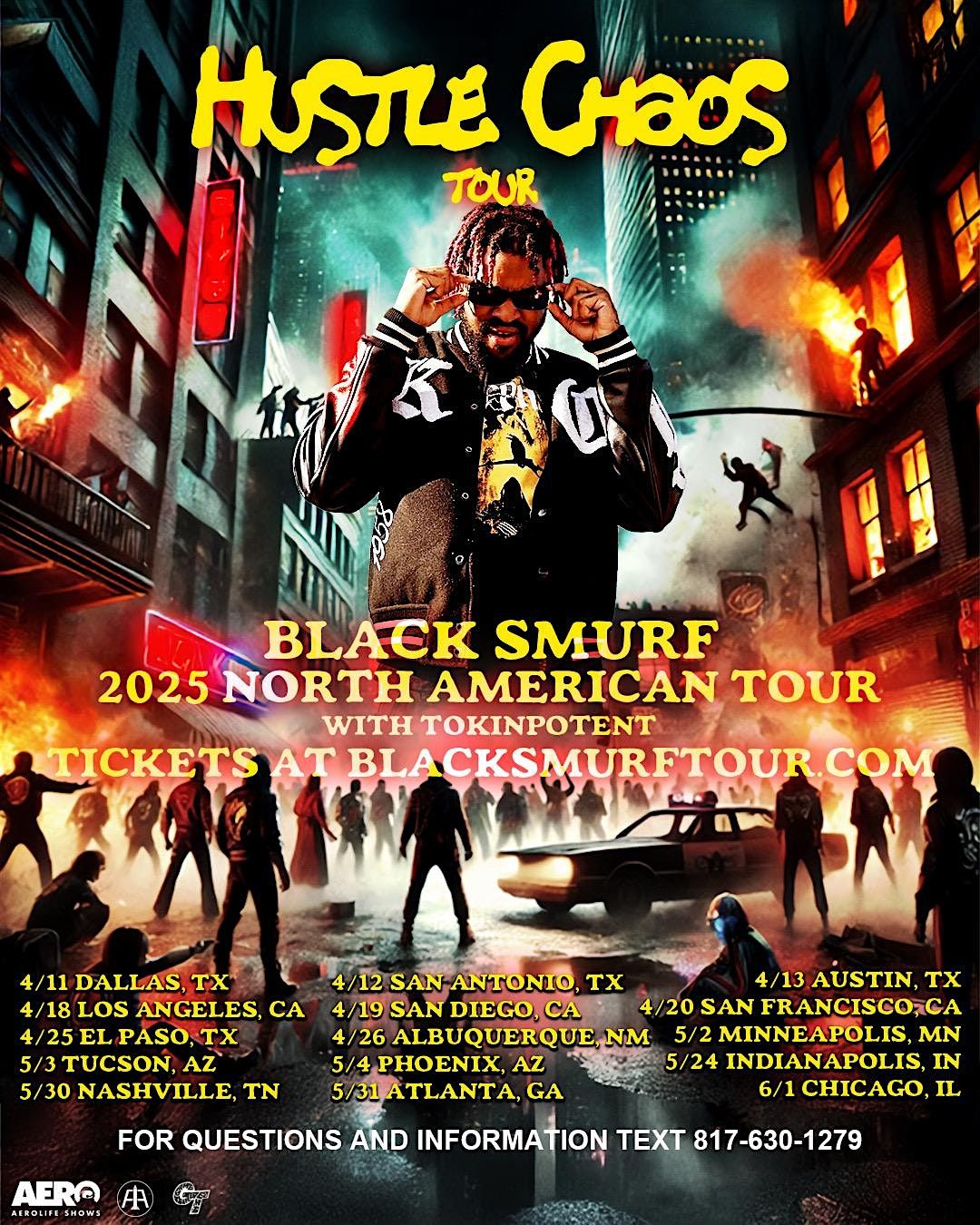 August 1st: Black Smurf Live in Toronto, ON, CA