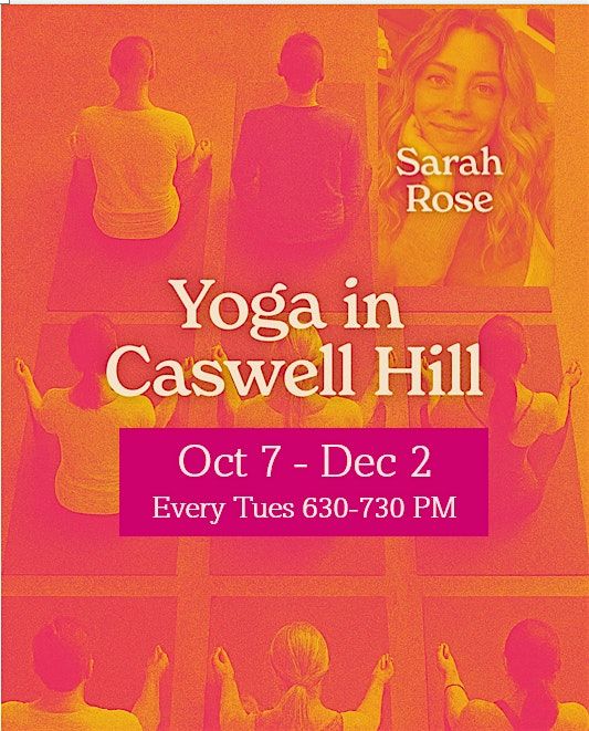 Yoga with Sarah Rose! (Every Tues Oct 7 - Dec 9)