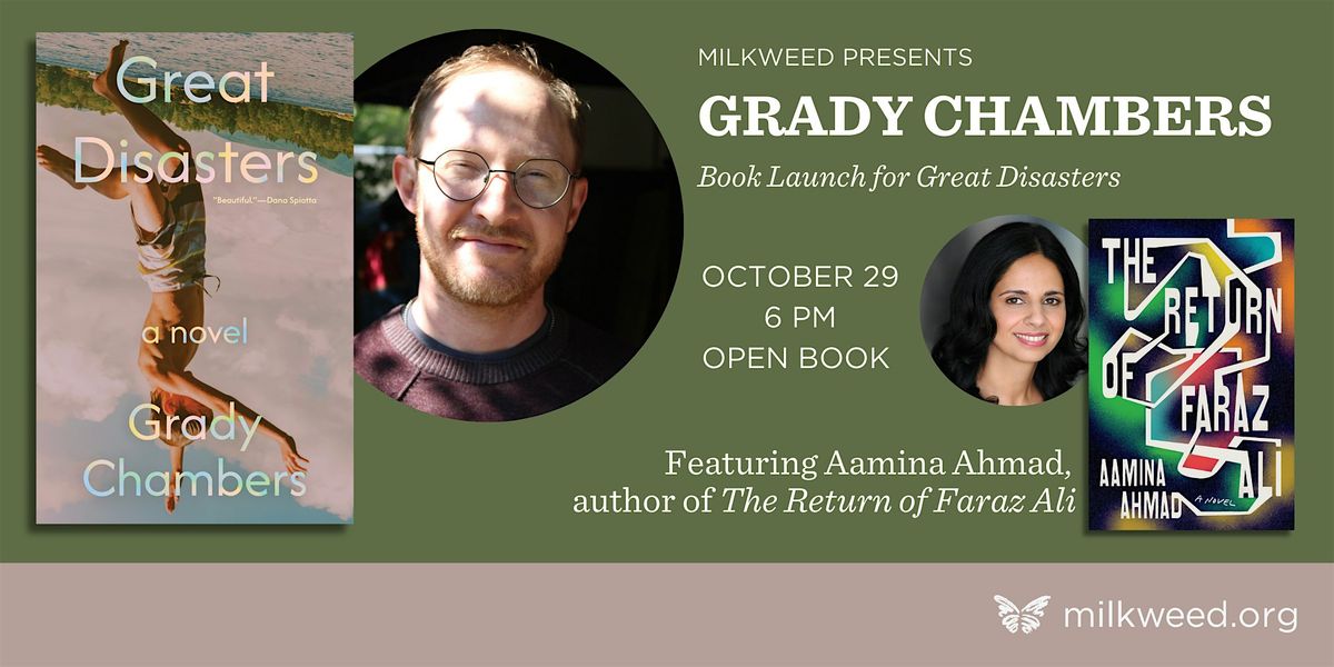 Milkweed Presents Grady Chambers with Aamina Ahmad