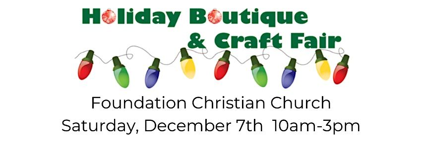 Holiday Boutique & Craft Fair