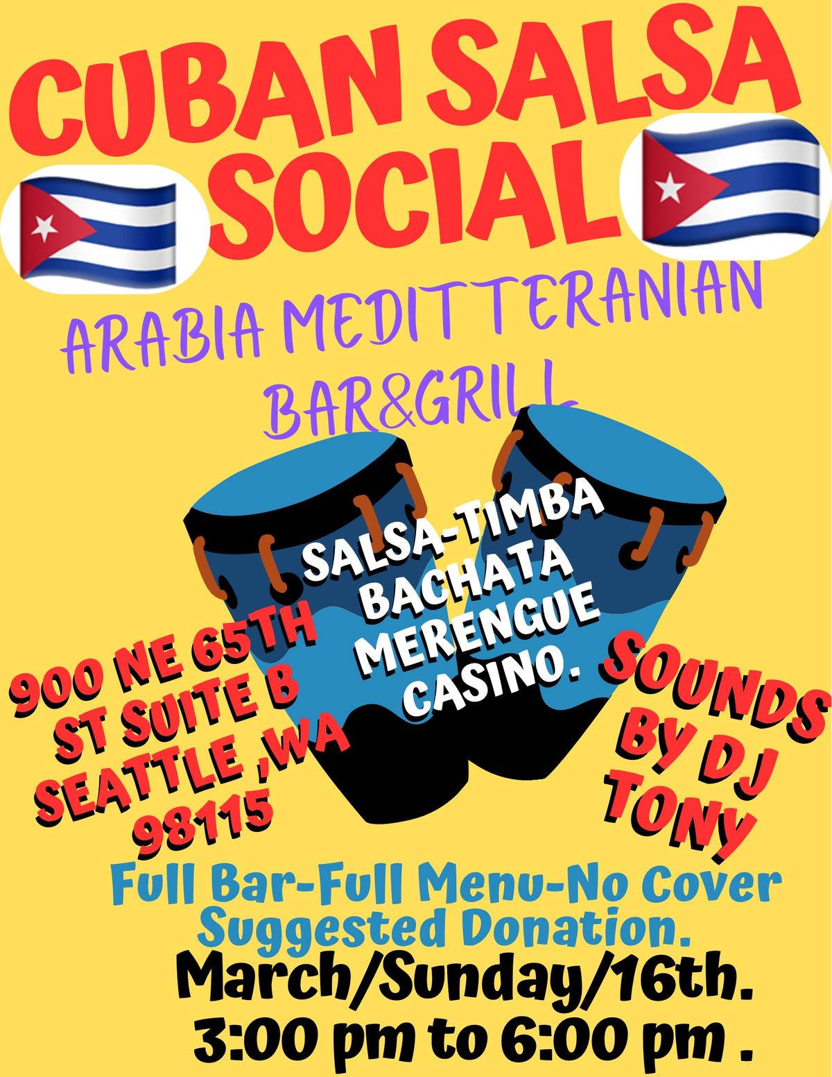 Seattle Cuban Salsa Social \u2026  (6th Edition)