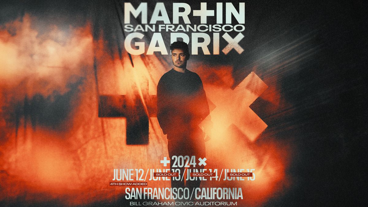 Martin Garrix at Bill Graham Civic Auditorium - Four Nights!