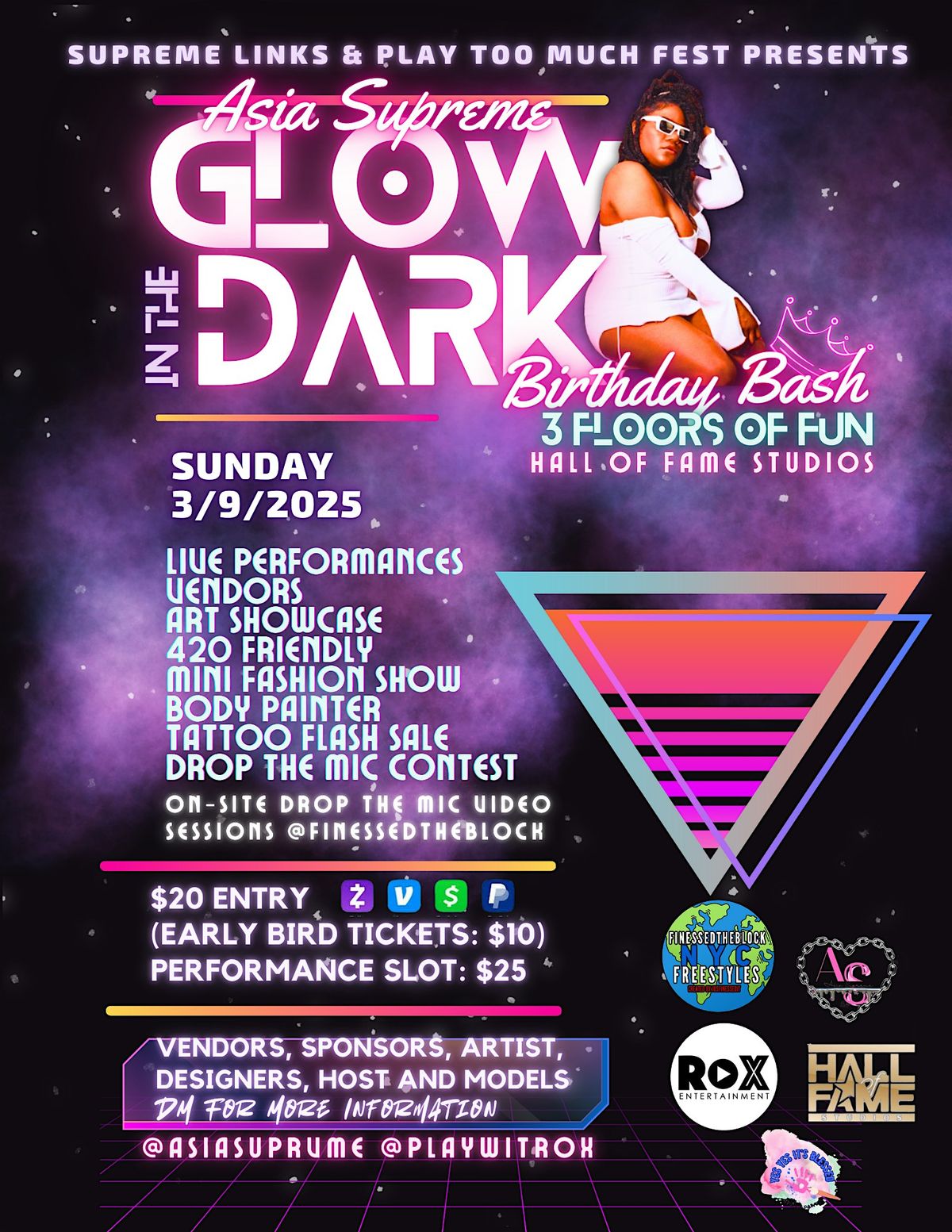 Asia Supreme\u2019s Glow In The Dark Showcase