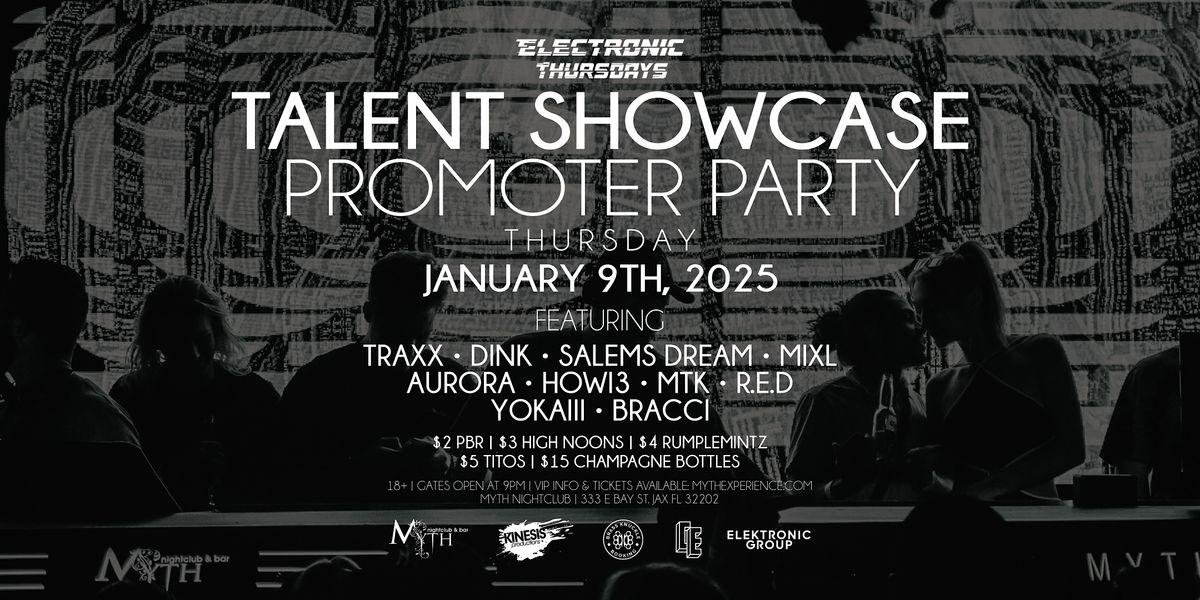 Electronic Thursdays: Talent Showcase | 1.9.25