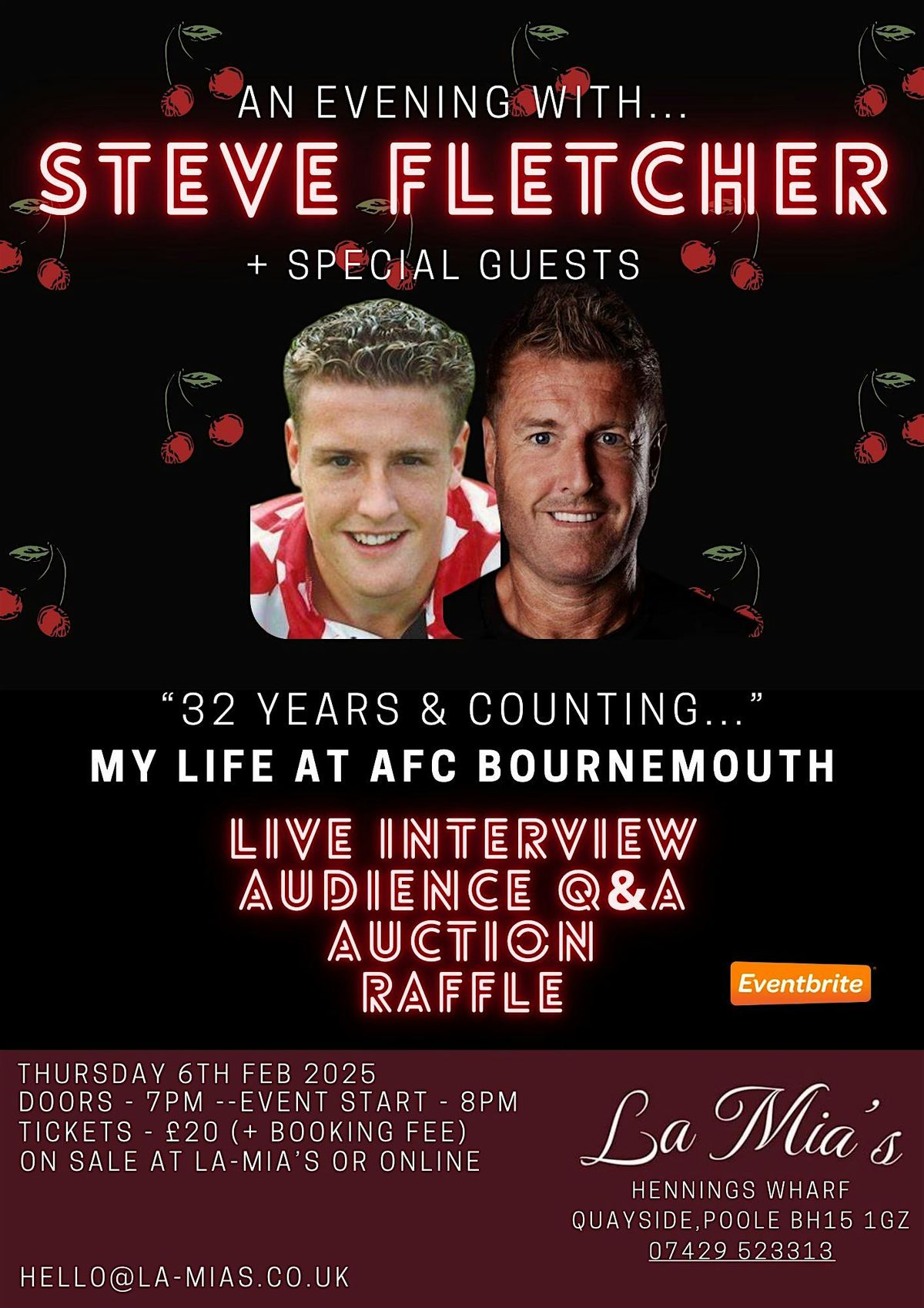 An Evening with Steve Fletcher + Special Guests