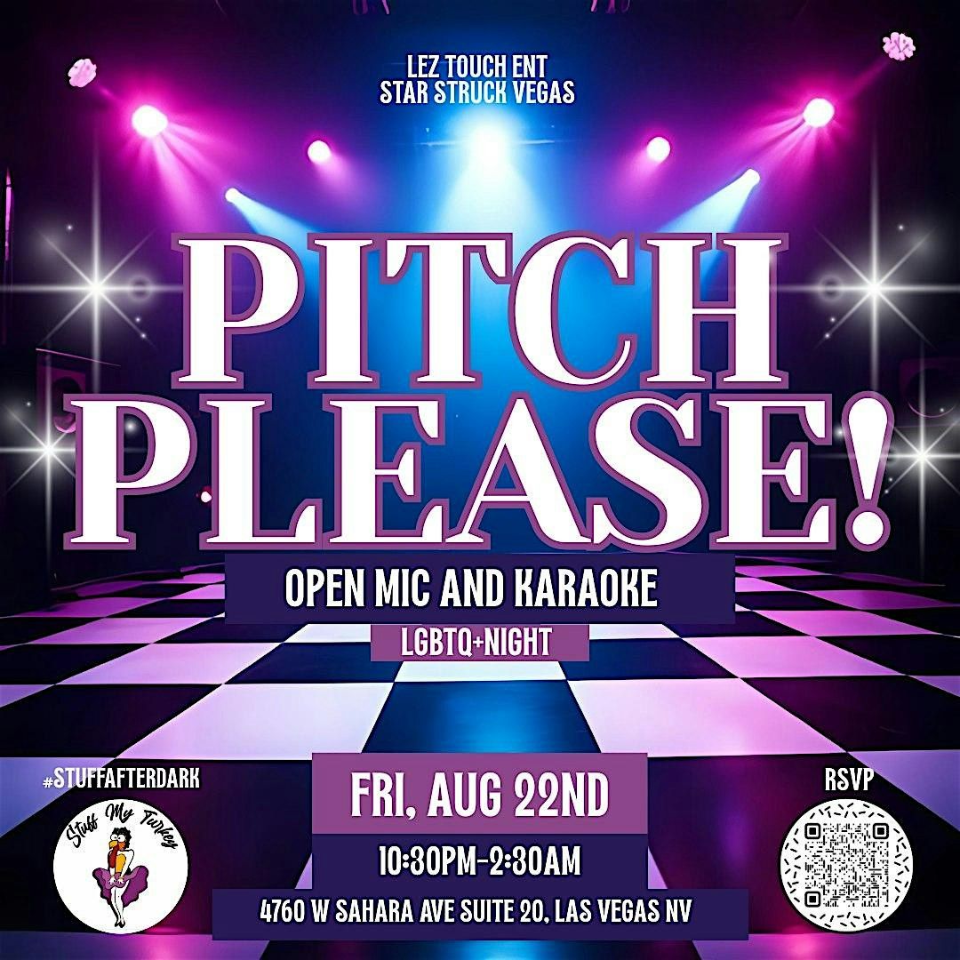 PITCH PLEASE! OPEN MIC & KARAOKE LGBTQ+ NIGHT
