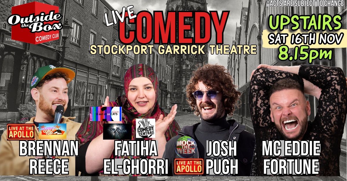 SATURDAY 16TH NOVEMBER - LIVE COMEDY