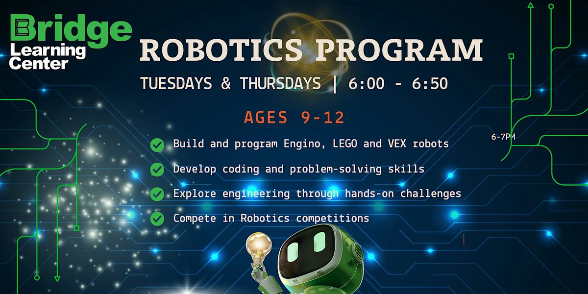 Explore Our Robotics Program\u2014Free Trial Class!