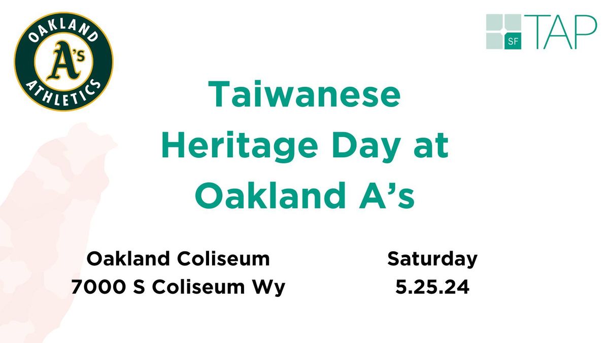 Taiwanese Heritage Day at Oakland A's