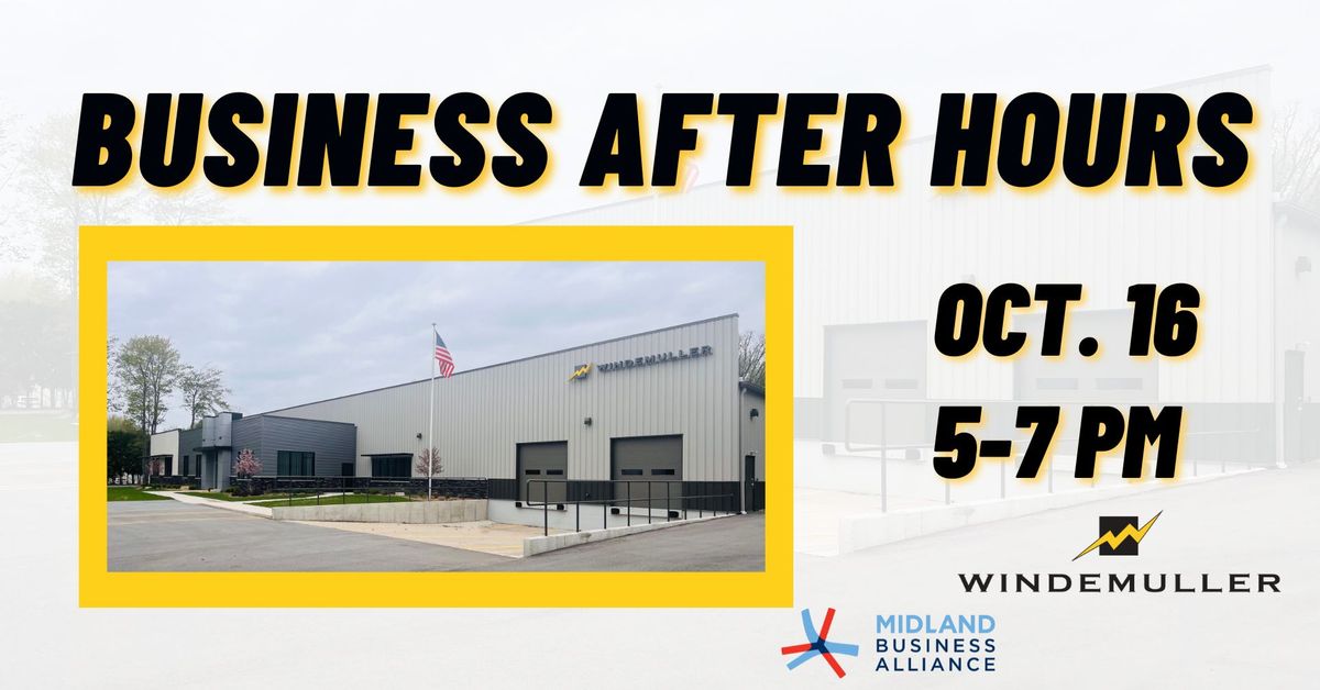 October Business After Hours - Windemuller