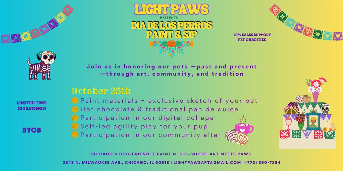 D\u00eda de los Perros Paint & Sip