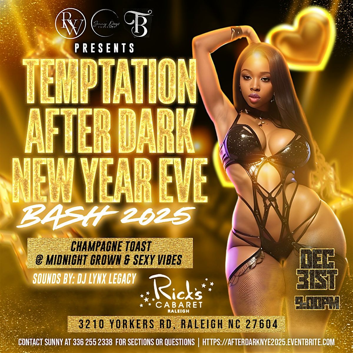 Temptation After Dark NYE Party