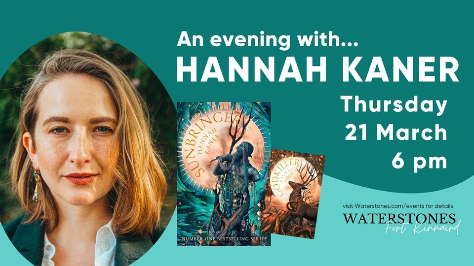 An Evening with Hannah Kaner!