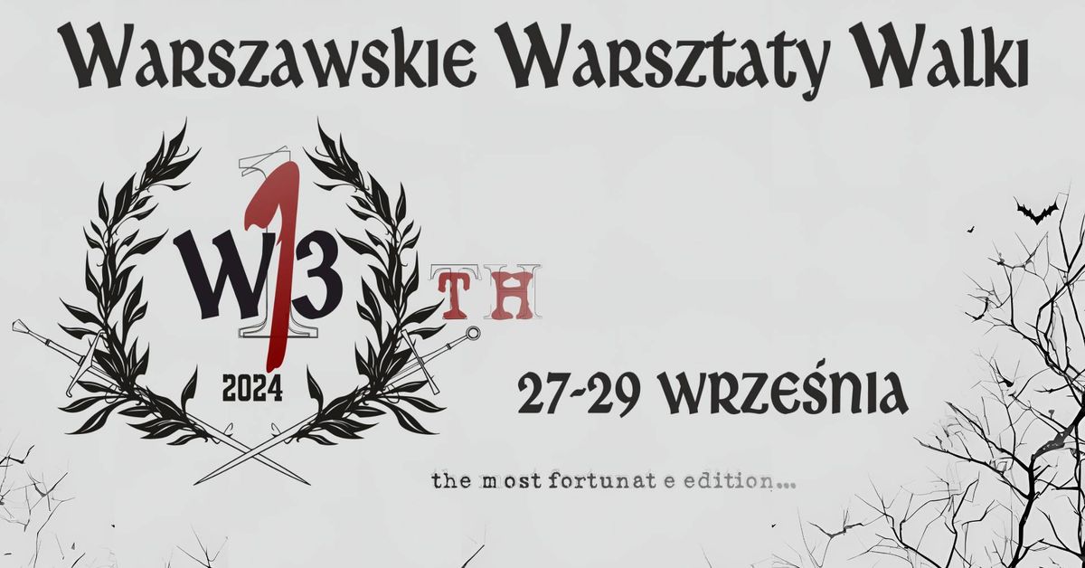 Warszawskie Warsztaty Walki 2024 \/ Warsaw Combat Workshop 2024