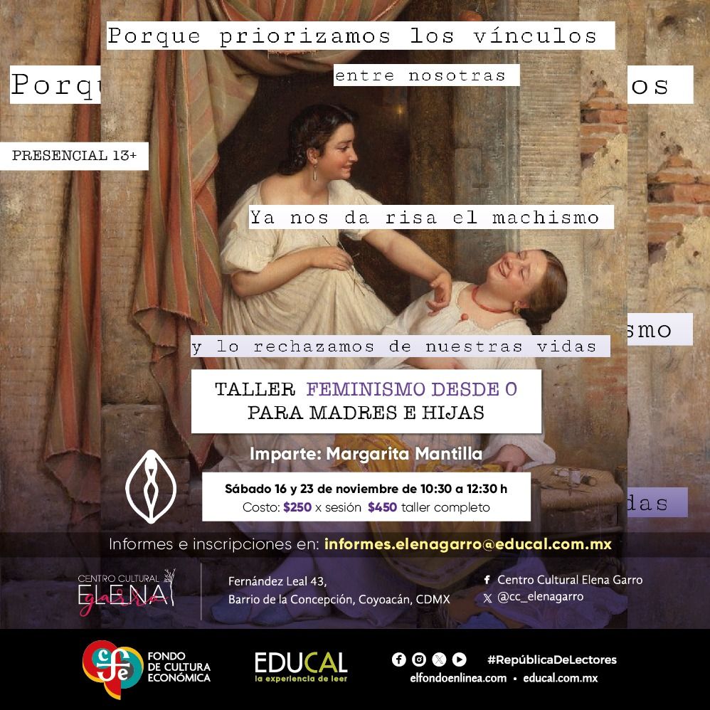 Taller "Feminismo desde 0 para madres e hijas".