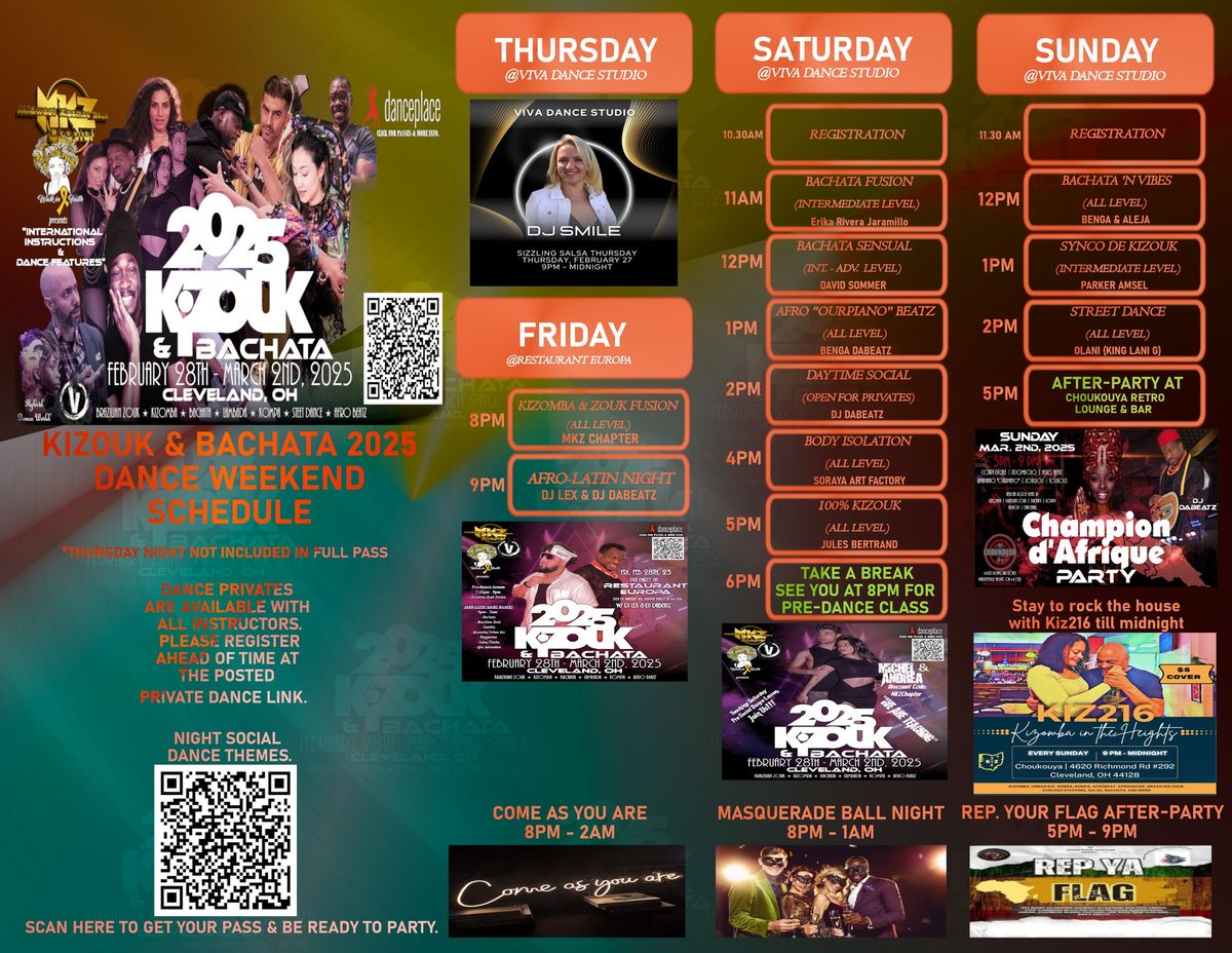 2025 KiZouk & Bachata Dance Weekender