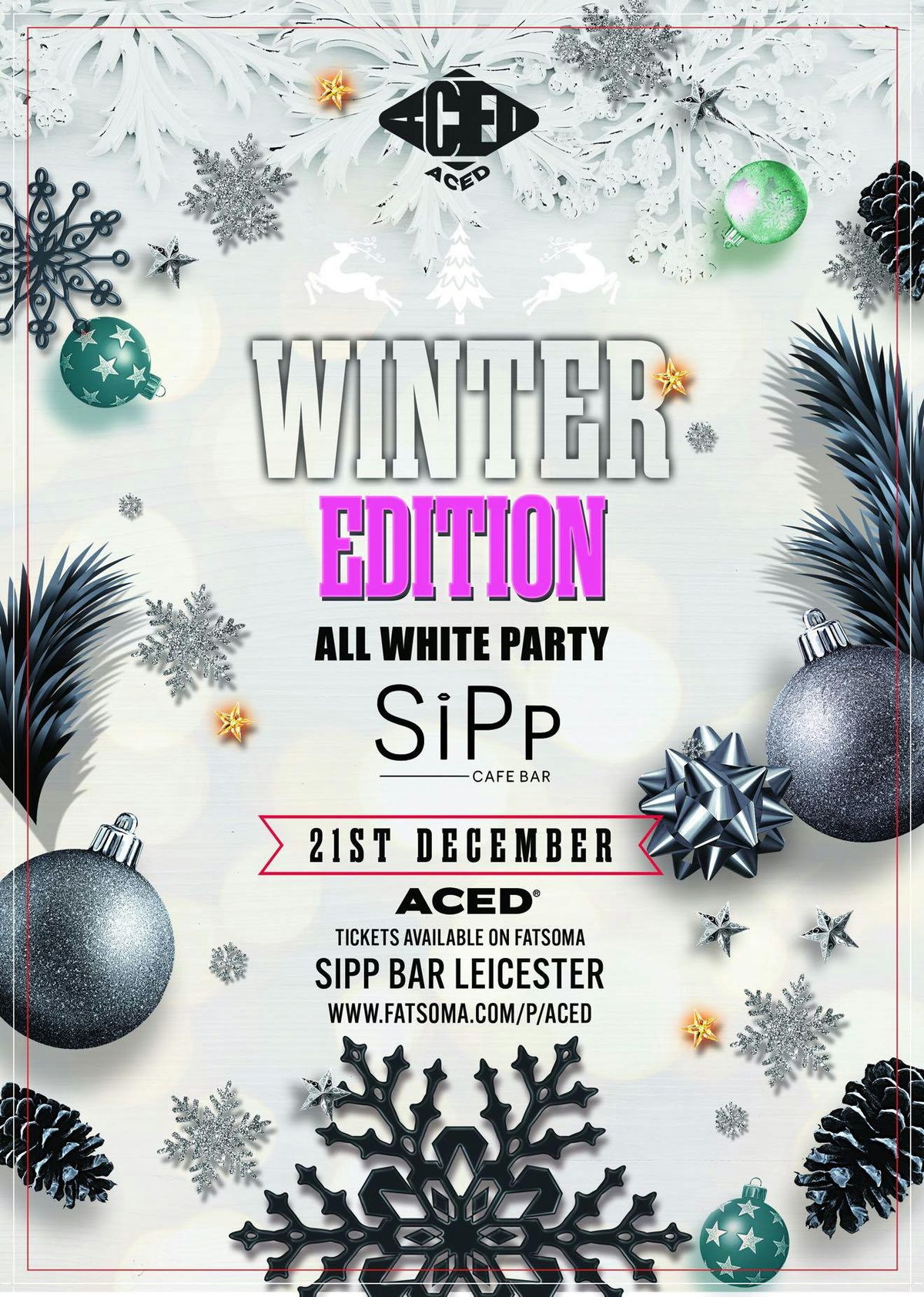 ACED\u00ae Winter Series:  All White Party