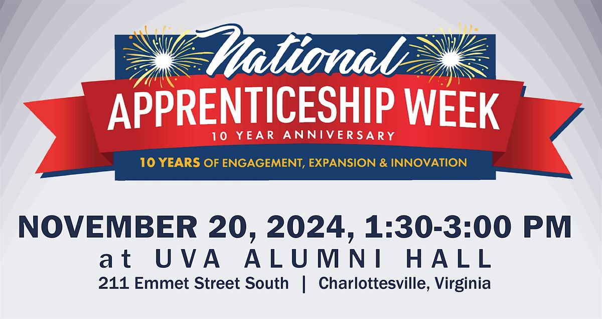 Building a Skilled Workforce: A National Apprenticeship Week Event