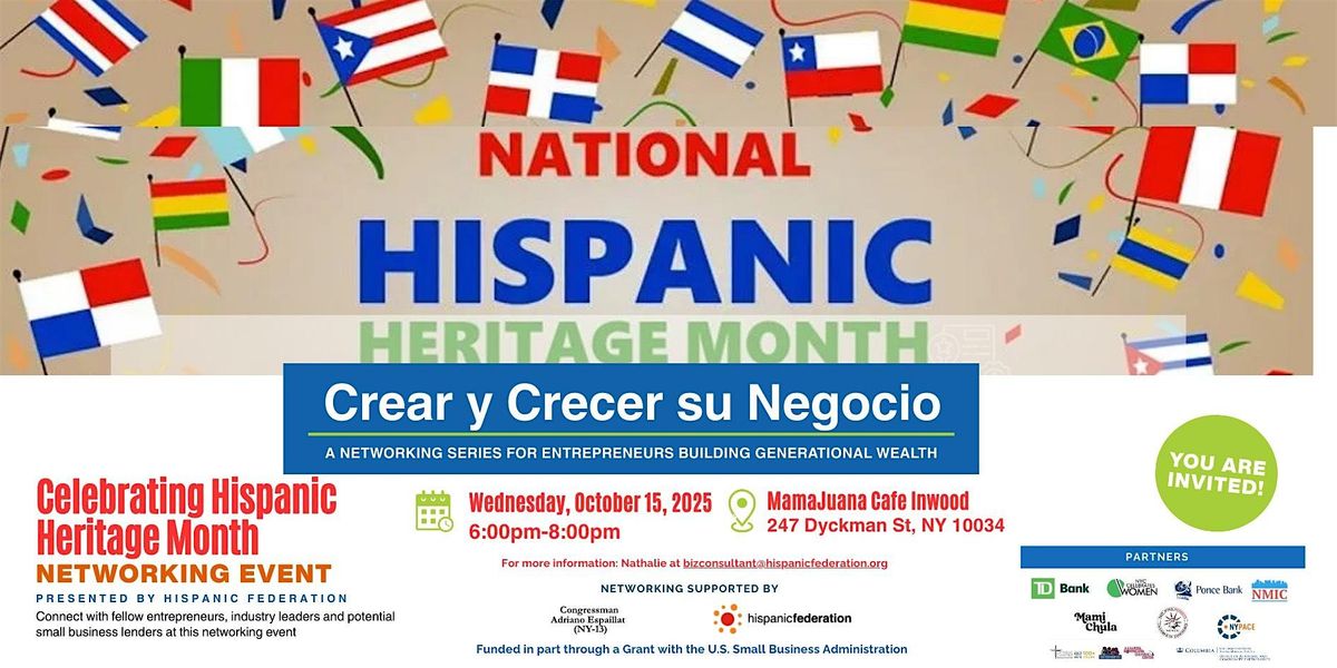 Networking #3: Celebrating Hispanic Heritage Month