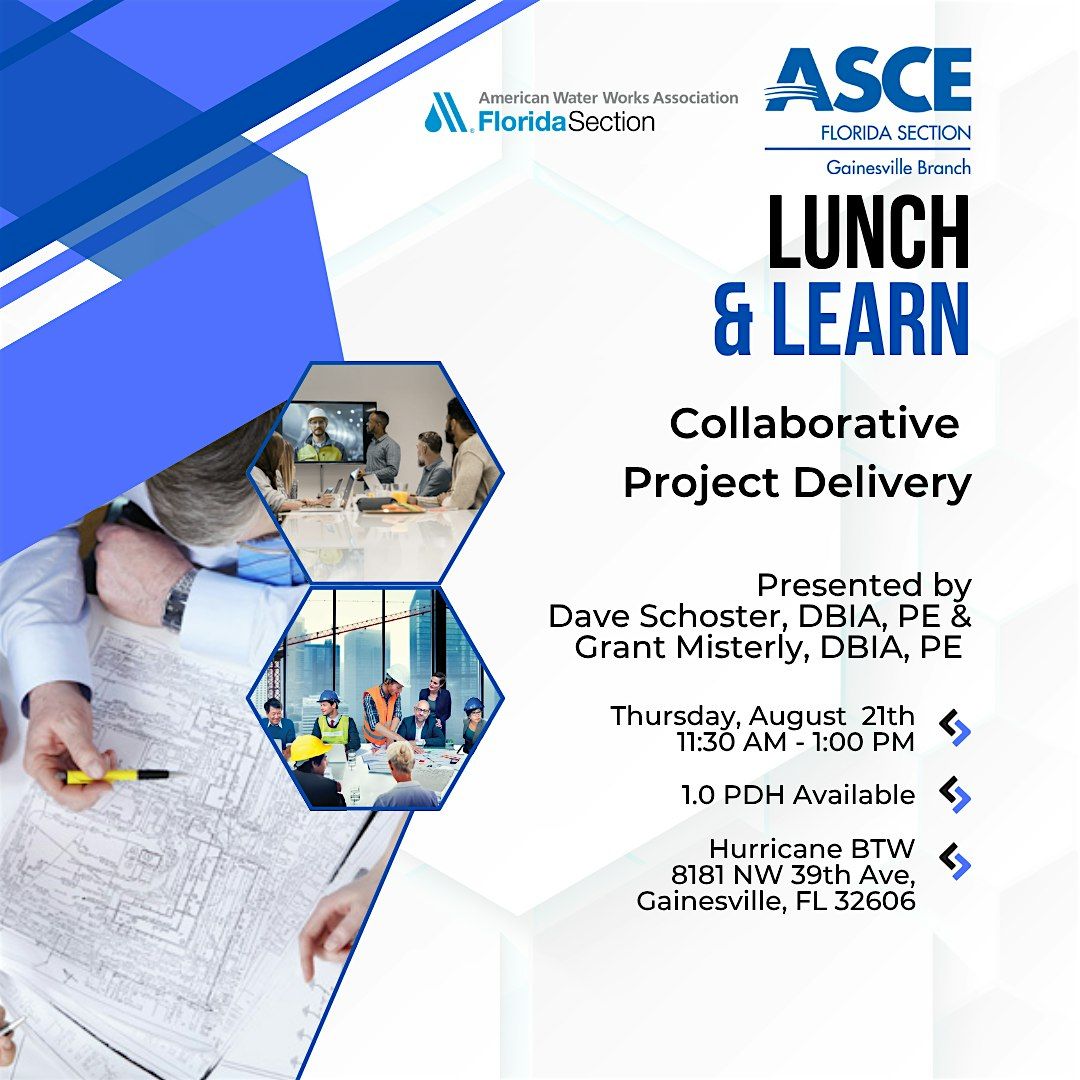 ASCE Gainesville Branch August 2025 Lunch & Learn