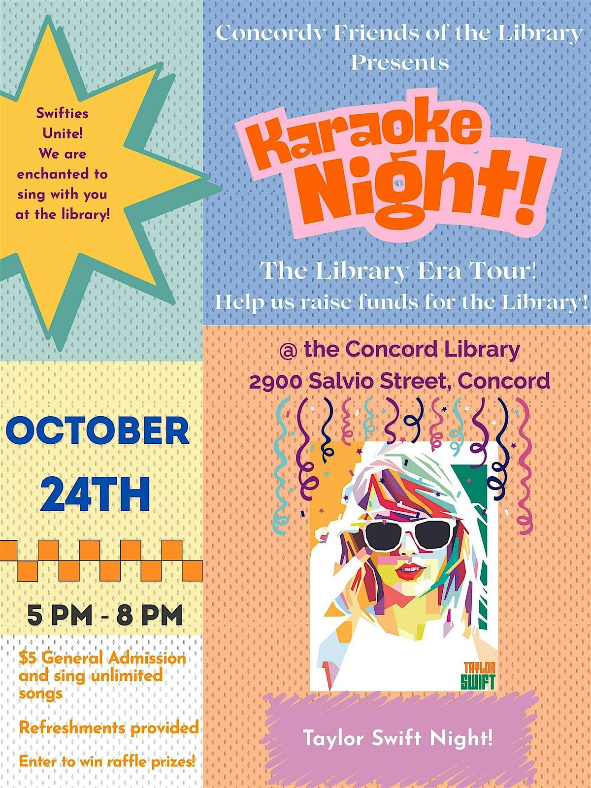 Concord Friends of the Library Karaoke Event!