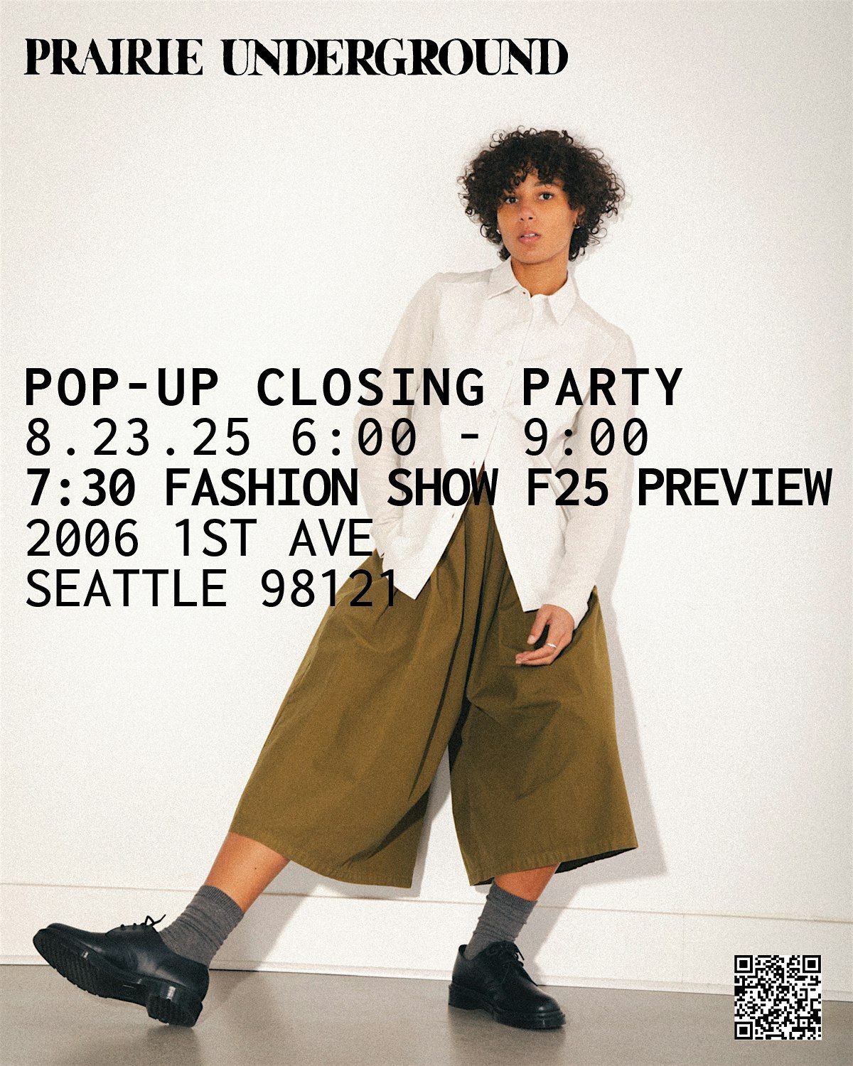Pop-Up Closing Party + F25 Preview