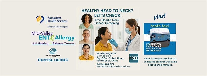 Healthy Head to Neck?  Let\u2019s Check.