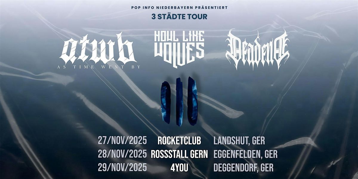3 St\u00e4dte Tour 2025 | VVK 27.11. Landshut