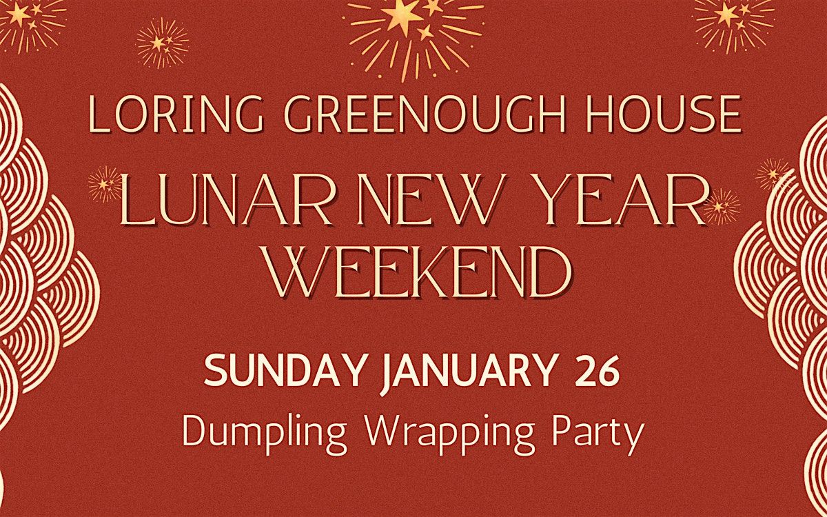 Lunar New Year Weekend 2025 - Dumpling Wrapping Party