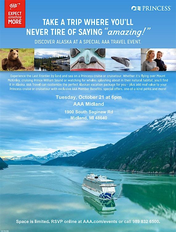 Discover Alaska with Princess Cruises and AAA Travel